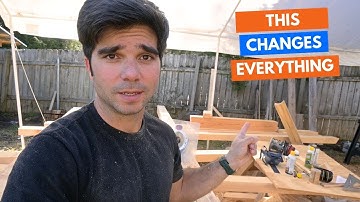 You need this (if you want to save time timber framing) - building a timber frame pergola