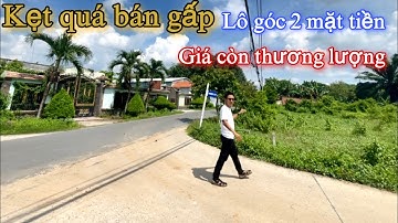 CC08 | Đất Củ Chi | Lô góc 2 mặt tiền xã Nhuận Đức | Bán gấp giá còn thương lượng.