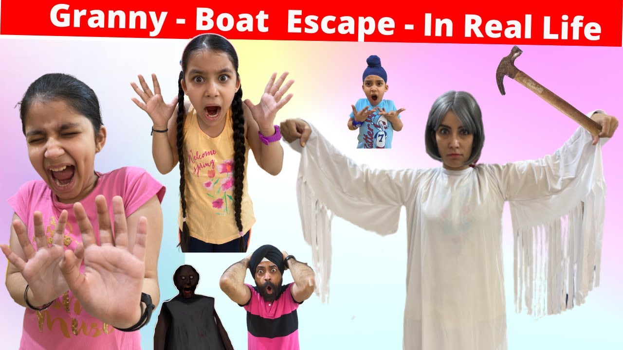 Granny Horror Game - Boat Escape - In Real Life | RS 1313 VLOGS ...