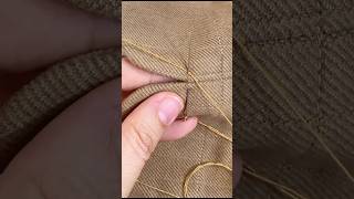 Usually used for slits, and can also be used for cheongsam slits. #sewapasystem #sewing