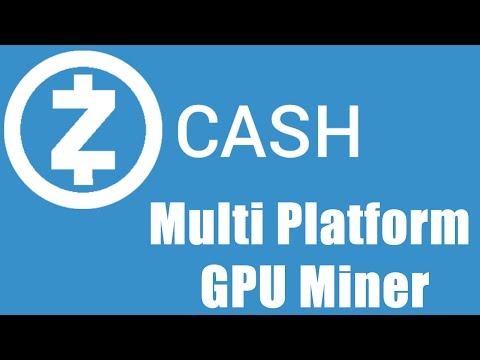 Zcash GPU Miner For Windows - Also Supports Linux AMD u0026 Nvidia Devices