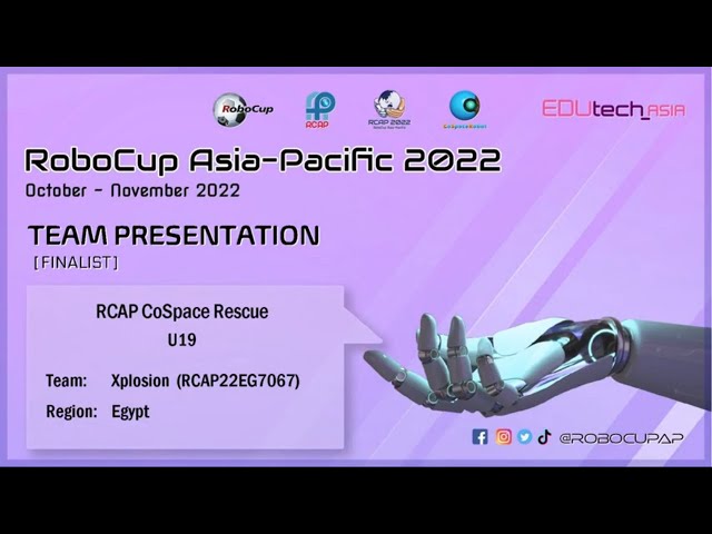 R22.7.2 - EG7067 - Finalist Presentation - RCAP CoSpace Rescue U19 - RCAP 2022