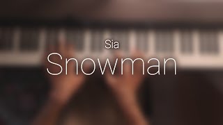 Sia – Snowman (piano 2026) screenshot 5