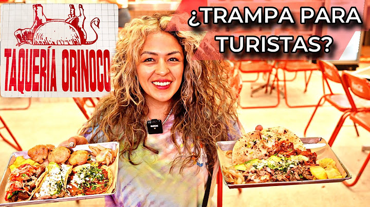 The most popular tacos among foreigners in Mexico City - Crudeo Time