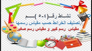 تصنيف الخرائط حسب مقياس الرسم