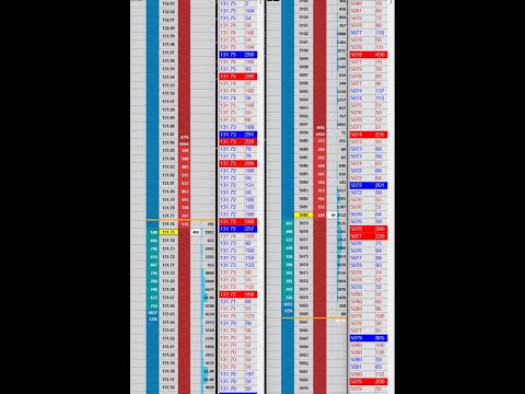 Euro Stoxx 50 Price Ladder Analyssis