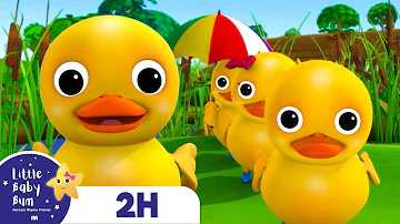 6 Little Ducks | Best Baby Songs | Nursery Rhymes for Babies | Little Baby Bum