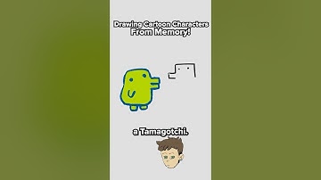 Drawing Cartoon Characters from Memory #drawing #cartoon #character #memory #guessinggame #art