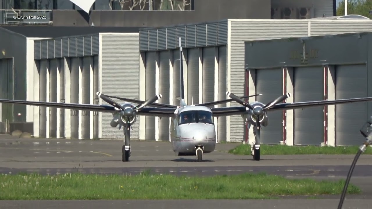 Rockwell 690A Turbo Commander N892WA Teuge Airport 3 Mei 2023