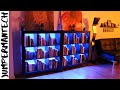 How To Install LED Strip Lights Under Bookshelf (LED Bookshelf Lighting) DIY