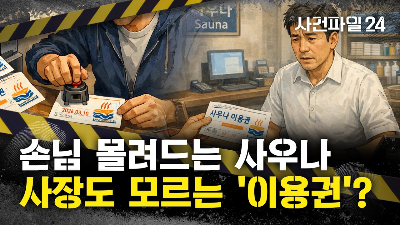 [사건파일24] 사우나에 갑자기 늘어난 손님 '의아'···'할인 이용권'의 정체는?