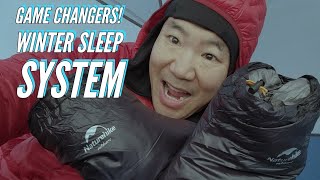 How to keep warm on a budget | Winter Sleep System