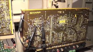 Sharp GF-555 Boombox Dead Channel Function Switch Problem
