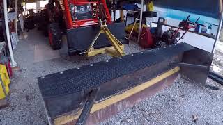7 foot snow pusher overview