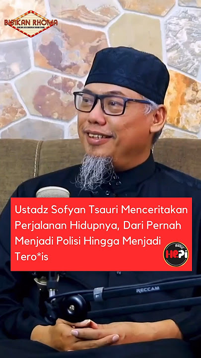 Ustadz Sofyan Tsauri Bercerita Pernah Jadi Tero*is #BisikanRhoma #RhomaIrama #UstadzSofyanTsauri