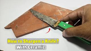How to Sharpen a Knife With Ceramic — No Sharpener Needed