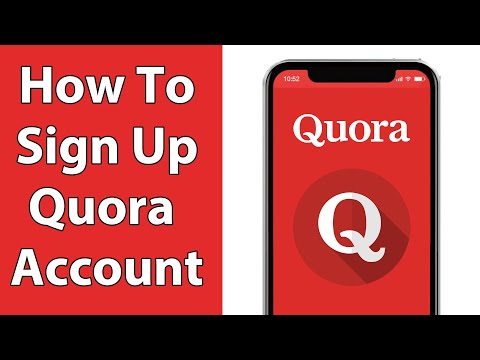 Create A Quora Account 2021 | Quora App Account Registration Help | www.quora.com Sign Up