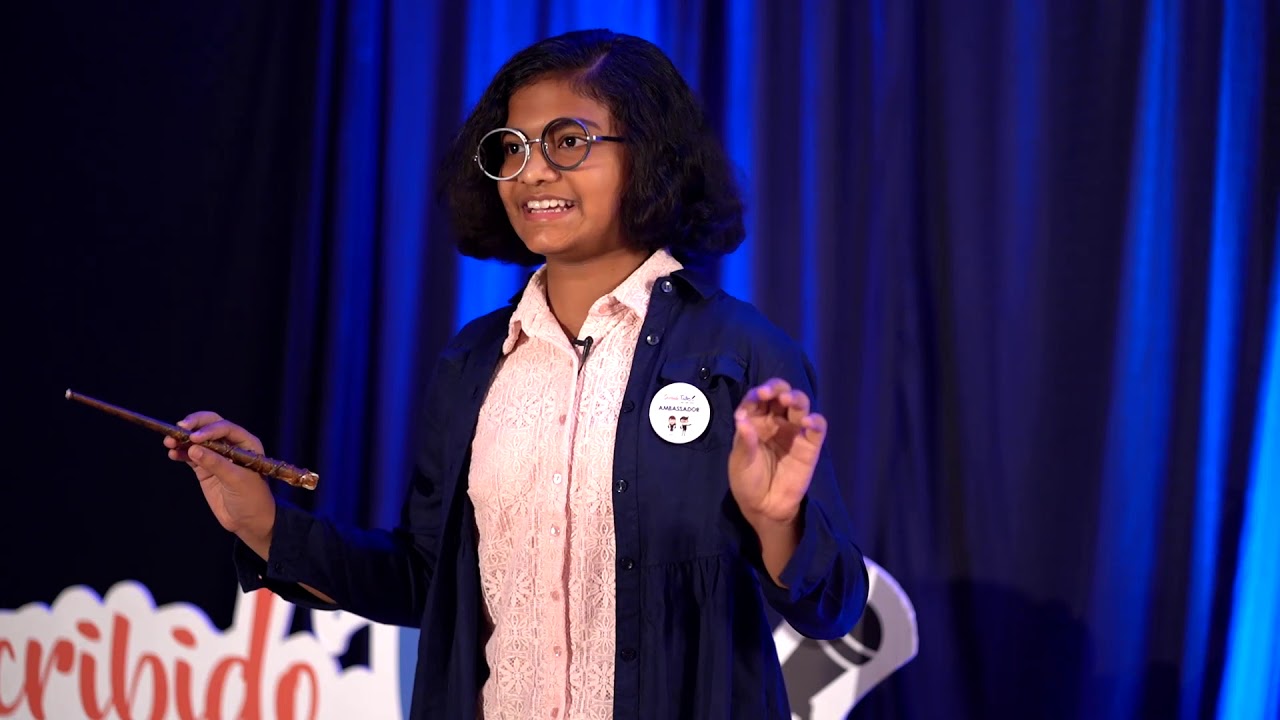 My Favourite Book-Harry Potter | Aarushi Yemul | Indian Model School I Scribido Talks @ Solapur City