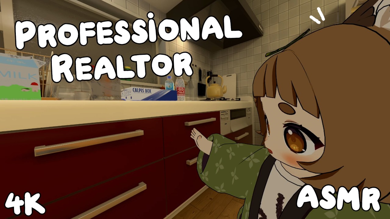 Professional Realtor, Pure Whispering 4K ASMR 『VRCHAT』