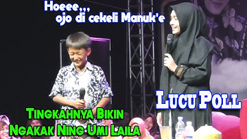 BOCIL  INI BIKIN NGAKAK NING UMI, PENGAJIAN LUCU NING UMI LAILA