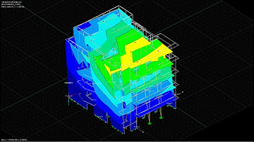 FEM Dynamic Analysis of a 6-storey CLT timber building - Eigenmode