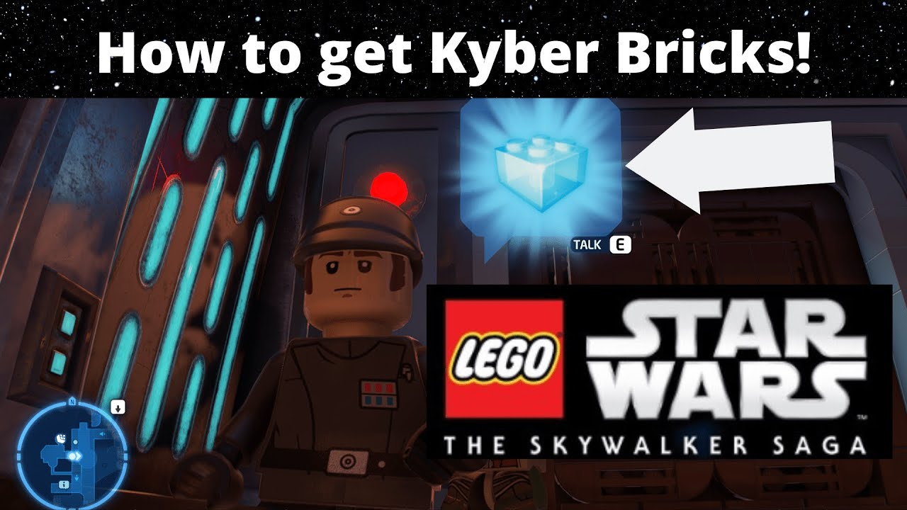 HOW TO GET KYBER BRICKS IN SKYWALKER SAGA. YouTube