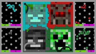 Multiply or Release - Minecraft Tournament - Algodoo Marble Race