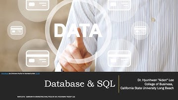 Database & SQL I