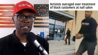Chicago Activist Throws BRICKS Through Asian Nail Salon Windows - WHY
