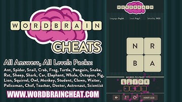 WordBrain Frog 1 Cheats | WordBrain Cheats | Frog 1 Answer