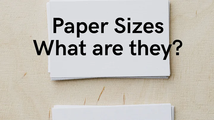 What are the different Paper Sizes