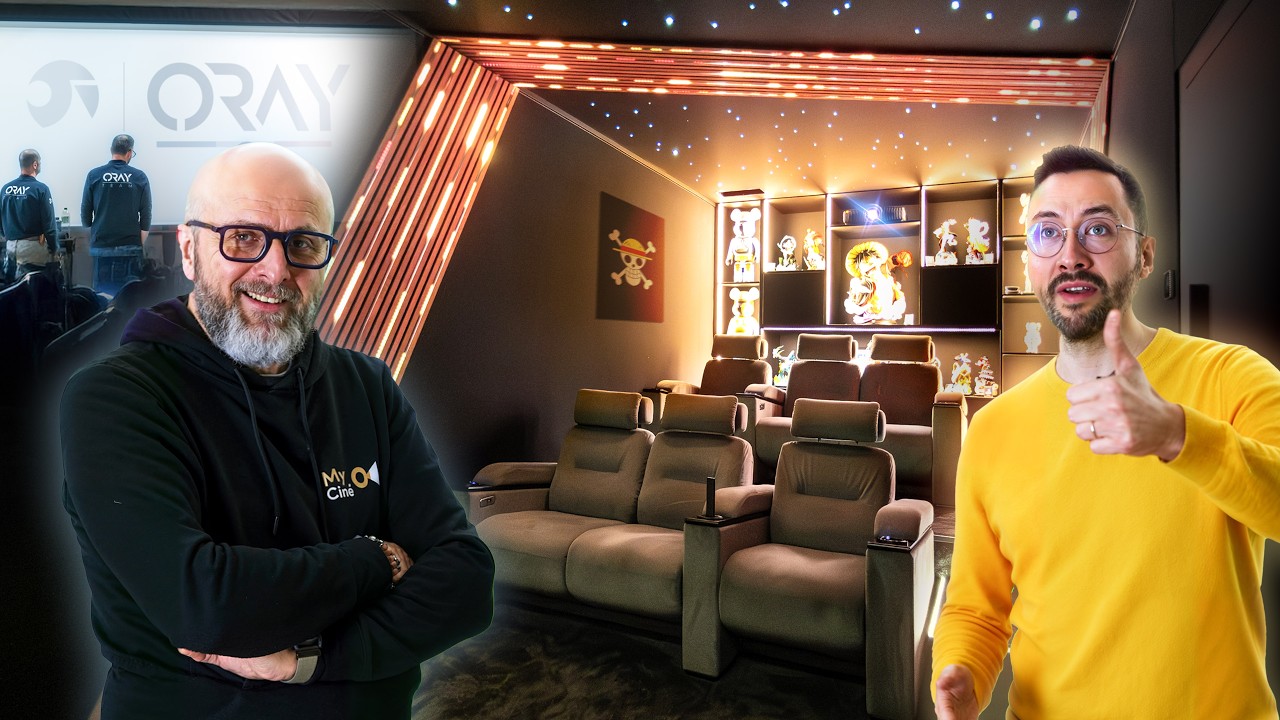 Comment on a créé la salle cinéma de Jojol + Visite chez Oray
