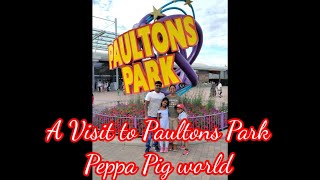 Visit To Paultons Park Peppa Pig World