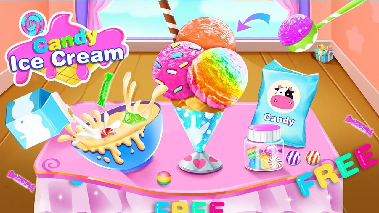Candy Ice Cream Shop Helado Ice Cream Game by FunPop YouTube