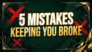 5 Money Mistakes Keeping You Broke (And How to Fix Them)