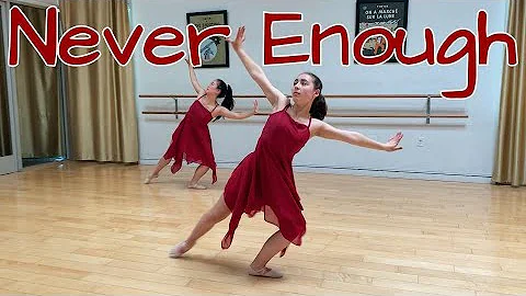 Never Enough choreography | Loren Allred (The Greatest Showman) | contemporary lyrical jazz dance