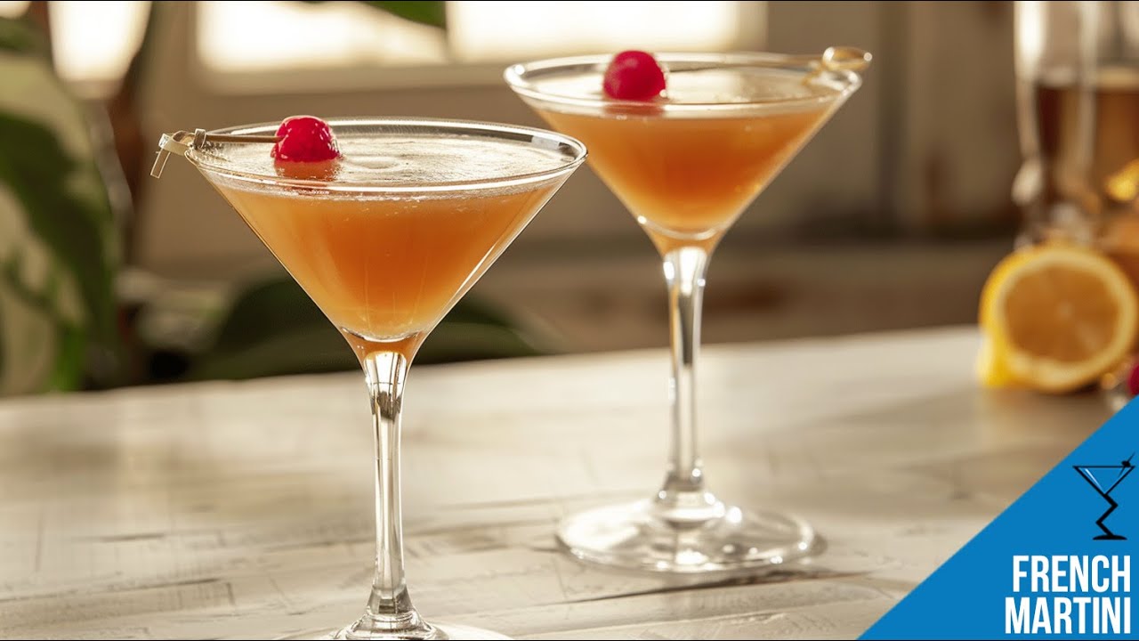 French Martini Recipe (Vodka + Chambord + Pineapple) | Drink Lab