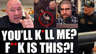 Dana White Gets THREATENED to Be K*LLED by a Promoter! Reaction. McGregor vs Chandler on UFC 303