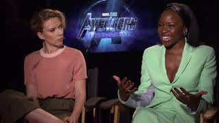 Avengers Endgame Danai Gurira U0026 Scarlett Johansson Interview
