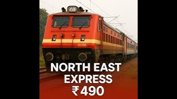 North east express #youtubeshorts #railvlogger #traintravel #viralvideo #railtrack #railwaycontent