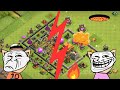 4 minutos de mahh me trollando! / Clash of clans