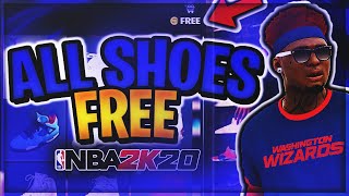 *UPDATED* FREE SHOE GLITCH IN NBA 2K20! HOW TO GET EVERY SHOE IN NBA 2K20 FREE!