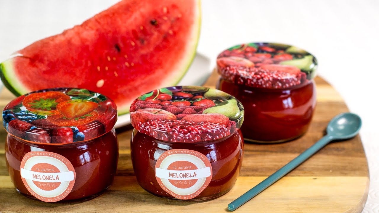 Melonela Melonenkonfiture Mit Zimt Und Amaretto Youtube Lebensmittel Essen Wassermelone Marmelade Konfiture 
