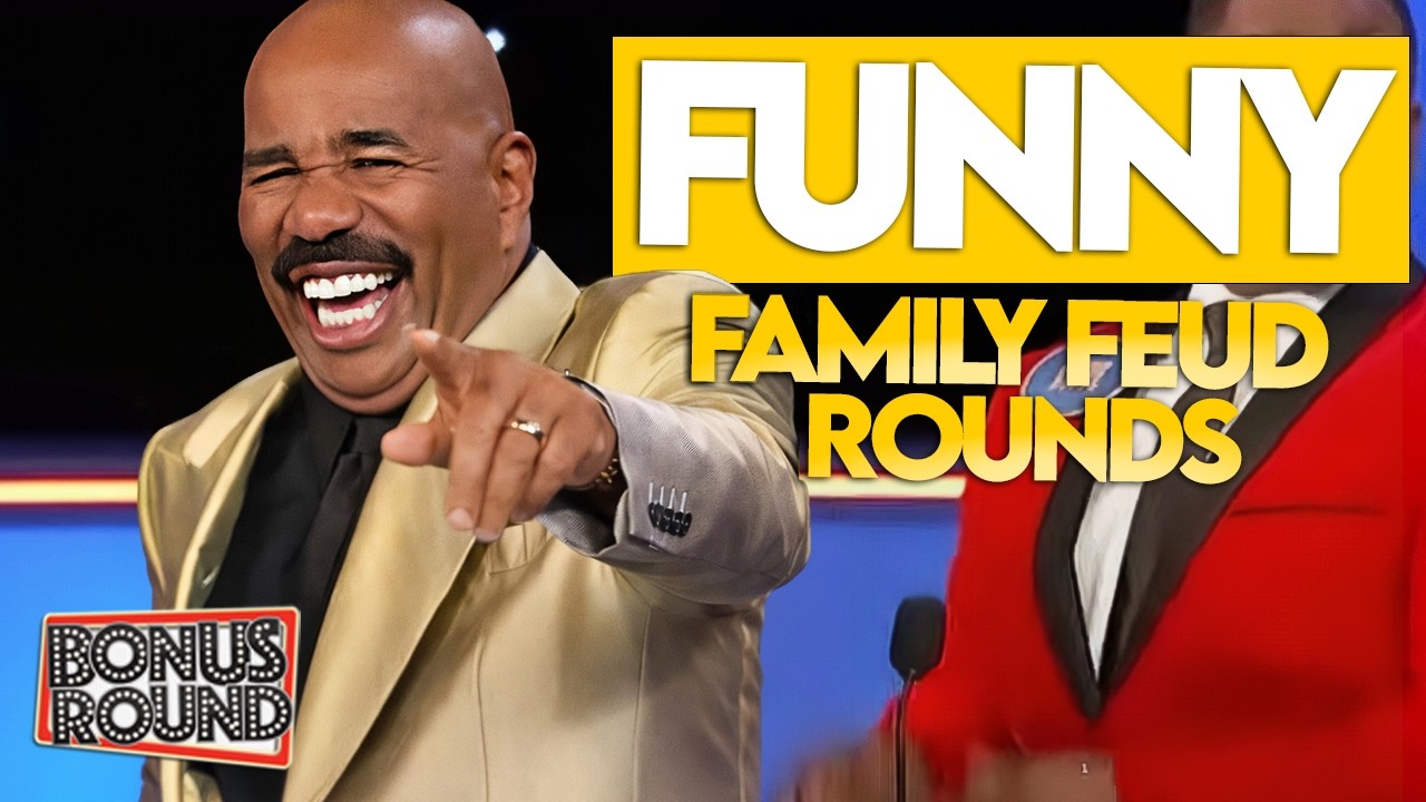 25 Funny Family Feud Rounds That Left Steve Harvey Laughing