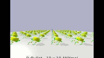 [Bullet3] ANYmal 10x10 failure