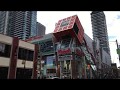 Downtown Toronto Walk - West on Richmond Street and East on Adelaide Street - 4K