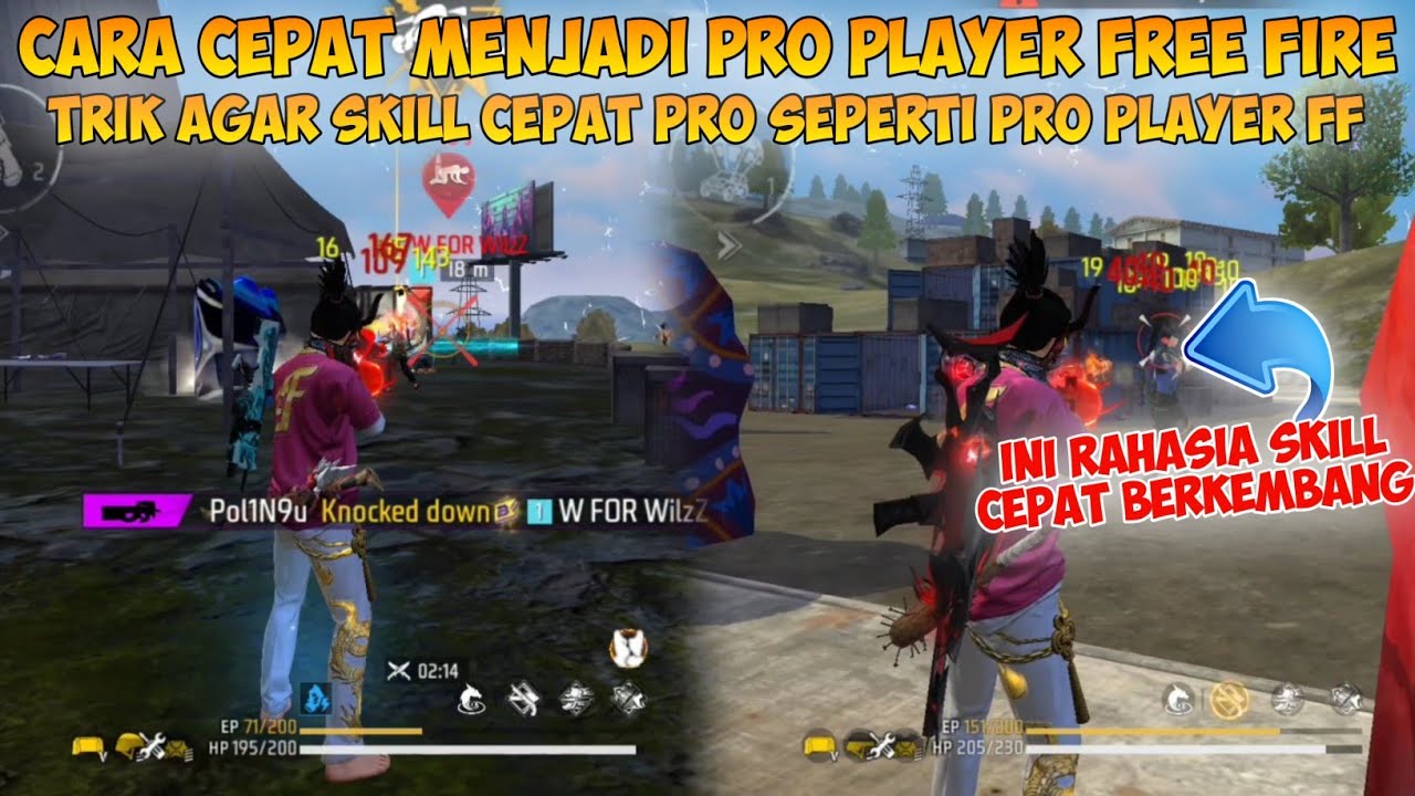 CARA CEPAT MENJADI PRO PLAYER FREE FIRE 2024 | Ini Rahasia Agar ...