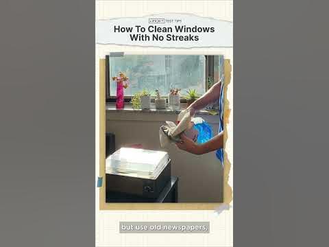 The Best Way to Clean Windows Without Streaks - Happy Simple Living