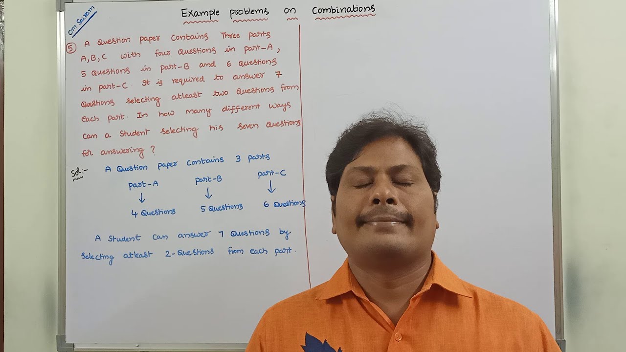 EXAMPLE-4: COMBINATIONS | EXAMPLE PROBLEM ON COMBINATIONS ...