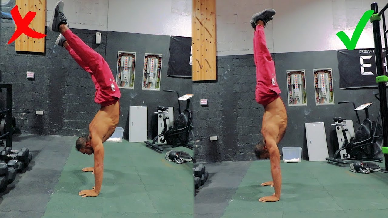 اتعلم كيف تتوازن على ايديك